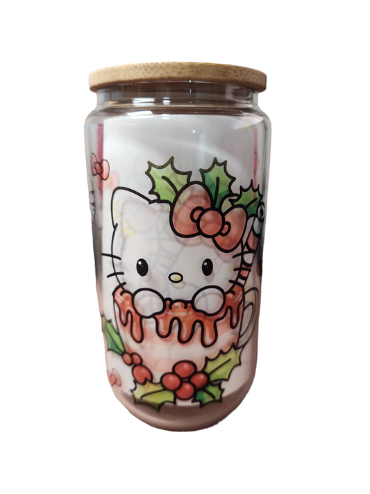 16oz Kawaii hot chocolate cup